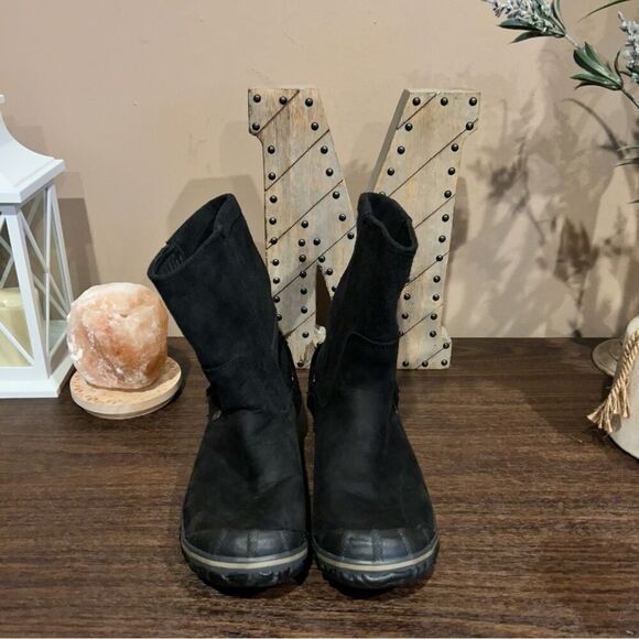 Sorel Slim Shortie Waterproof Boots Size 8.5 EUC - Picture 4 of 12